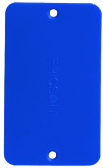 COVERPLATE  BLANK BLU